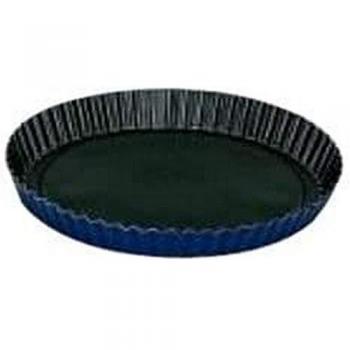 Aluminum 28 cm Pie Pan (Blue) – Removable Non‑Stick Base