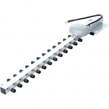 Antena de alta ganancia 25Dbi 4G Yagi para exteriores con conector macho y cable Rg58