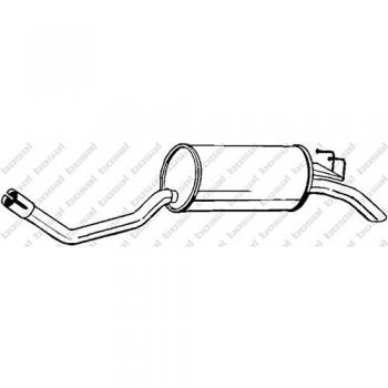 Marmitta Bosal 148-123