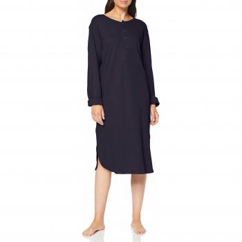 Living Crafts Nachthemd, Retro-Stil, Blau