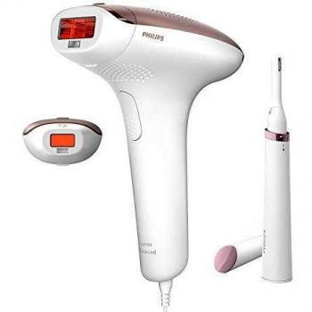 Philips Lumea Advanced IPL – 2‑Aufsatz Haarentfernungsgerät mit Trimmer (BRI921/00)