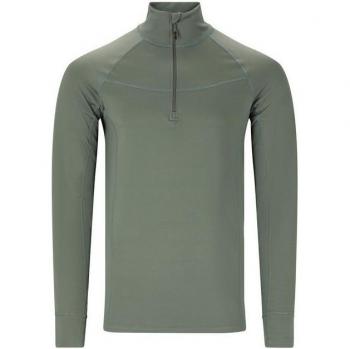 Hochabschließendem Kragen Langarmshirt Baggio
