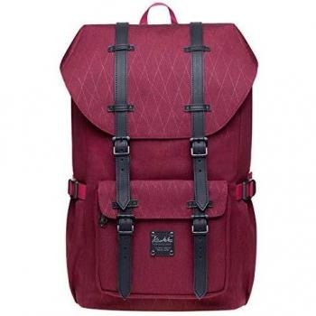 Sac à Dos Loisir avec Compartiment pour 14 Ordinateur Portable et Capacité de 21.1 Litres en Marron (Kaukko EP5-18)