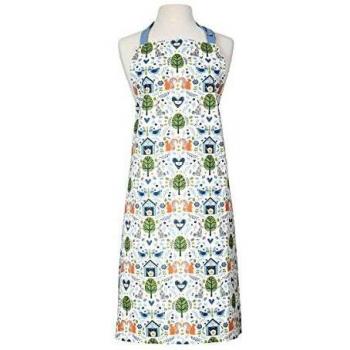 Multi‑Hue Dexam Woodland Apron for Adults