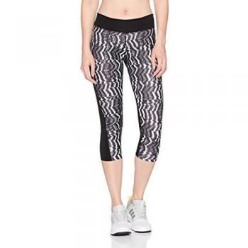 Adidas D2M 3/4 Tigh P2 Leggings für Damen, Schwarz, S