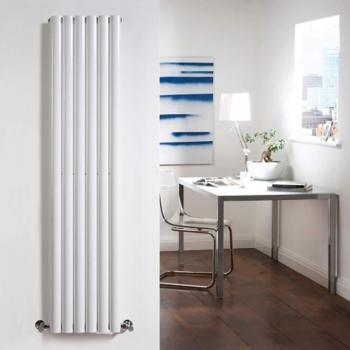 Vertical Elegance Radiator (White) 1600 × 354 mm