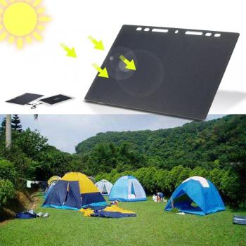Portable 10W Solar Panel Charger for Camping and Outdoor Activities