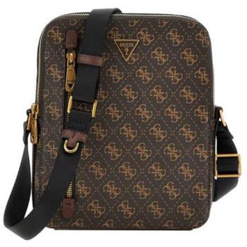Borsa a tracolla Guess HMTOLO P4218 Marrone con doppia zip