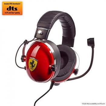 Thrustmaster T.Racing Scuderia Ferrari Edition-DTS Gaming Headset with Microphone