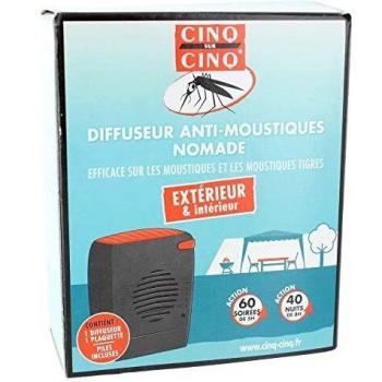 Cinq Sur Cinq® Diffuseur Anti Moustiques Nomade