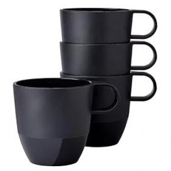 Mepal Becher Silueta Henkelbecher 300 ml 4er Set, Kunststoff