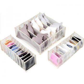 Adjustable Plastic Drawer Organizers 8PCS