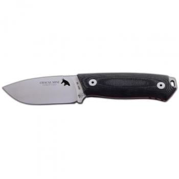 Cuchillo de Camping CHACAL Mini – Micarta y Piel