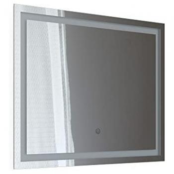 Badezimmerspiegel Viola mit LED-Beleuchtung 80x65cm