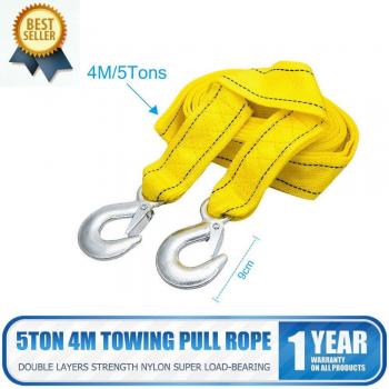 Sangle de corde de traction 5 tonnes 4M pour véhicule
