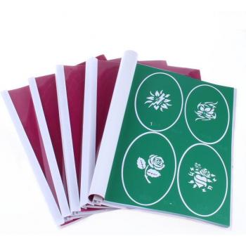 Golden Phoenix Temporary Tattoo Stencil Kit