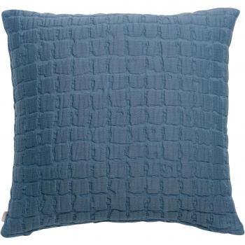 Stonewash Swami Pillow Covers in Blue by Vivaraise
