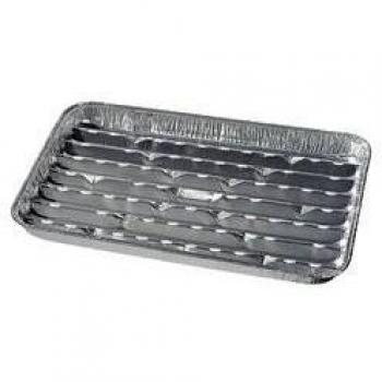 Leichte Aluminium-Grillpfanne 35 x 22 cm von Heusser
