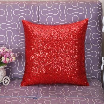 Glitter Sequin Accent Pillow