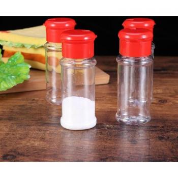 10pcs Salt and Pepper Shaker Set 100ml Plastic Bottles