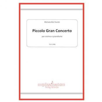 Piccolo gran concerto per violino e pianoforte. Con QR code