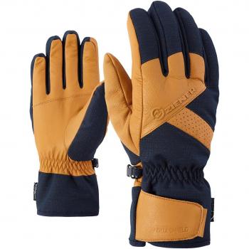 Ziener Getter AS® Ski-Handschuhe Herren – Einheitsgröße, Dunkelblau Multi