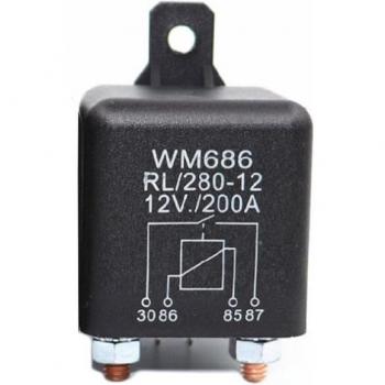 Relé de Inicio Continuo 200 A 1,8/4,8 W 12/24 V