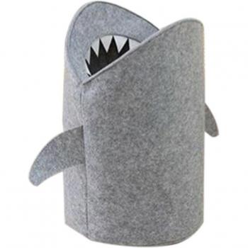 Sacs de rangement en tissu feutré, motif requin, 1 pièce, style nordique