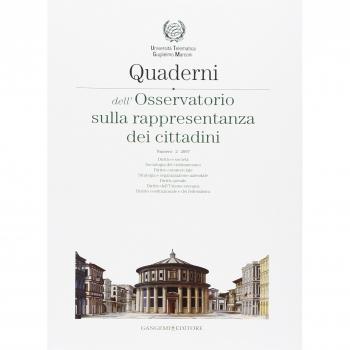 Quaderni dell'Osservatorio sulla rappresentanza dei cittadini 2007