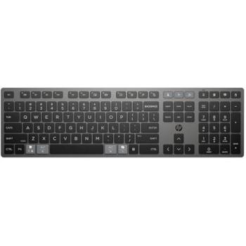 HP 720 Wireless Keyboard (Rechargeable, Multi‑Device) – Dark Slate