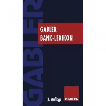Gabler Bank-Lexikon: Bank