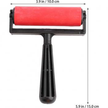 10cm Soft Rubber Roller for Ink and Stamping