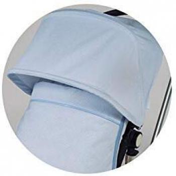 Stile Quadrato: Cappotto Passeggino Bugaboo Camaleone in Celeste