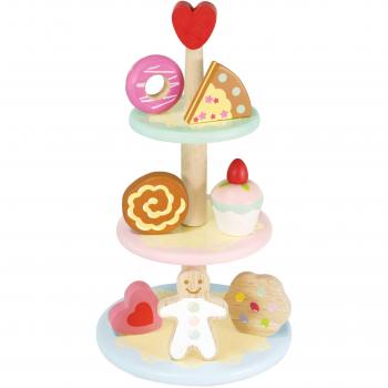 Le Toy Van Wooden Three Tier Cake Stand