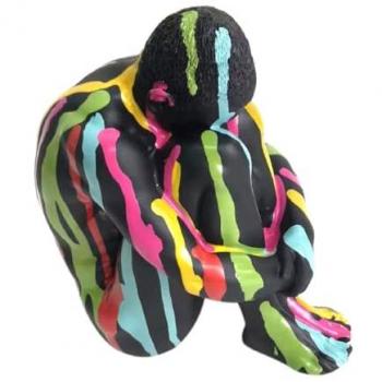 Scultura Uomo Nudo 13x10x15cm