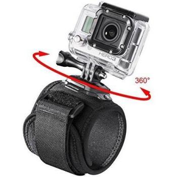 Montura Negra GoPro Hero: Soporte Compacto