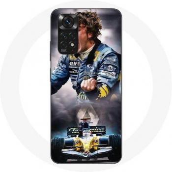 Carcasa para Xiaomi Redmi Note 11 4G Fórmula 1 Fernando Alonso