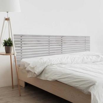 Cabecero de Madera Estilo Palet 150cm Roble Amazonas