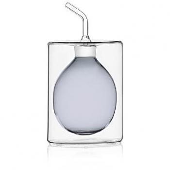 Oliera Cilindro Piccola 150 ml Grigio Trasparente Doppia Parete