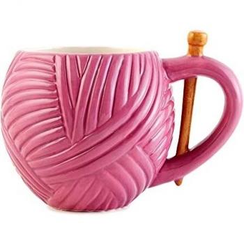 Sew Thirsty Pink Nähzubehör Tasse