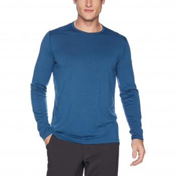 Camiseta Icebreaker 200 Oasis LS Crewe, Hombre, Azul