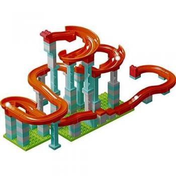 Kugelbahn Roller Coaster Kit, 128 pièces