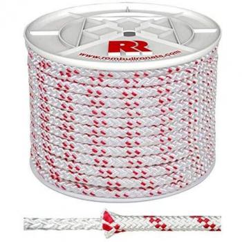 Bobina de Cuerda Trenzada Poliéster de Alta Resistencia 12mm/100mt