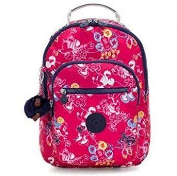 Kipling Seoul Go S Petit Sac à Dos Léger Rose