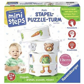 Montierbarer Turmbaukasten – ab 12 Monate