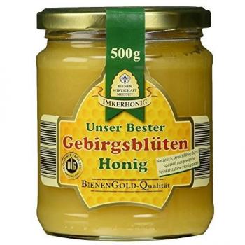 Honig aus den Bergen – BienenGold Creme 500 g