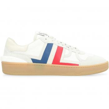 Lanvin Men's Clay Sneakers in White Color 00S1