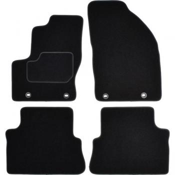 CUSTOPOL FOR145C : Tapis de sol sur mesure (4 pièces) – noir, Ford Focus C‑Max