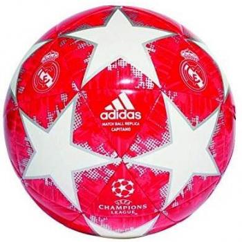 Adidas Herren Finale 18 Real Madrid Capitano Fußball, Weiß/Silber/Rot (Limited Edition)