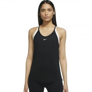 Nike Dri-FIT One Damen Tanktop Standardpassform Schwarz M